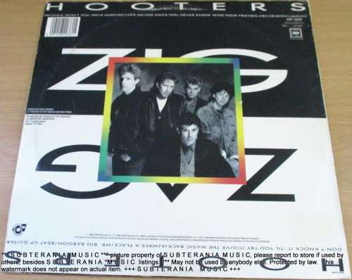 THE HOOTERS Zig Zag  VINYL RECORD