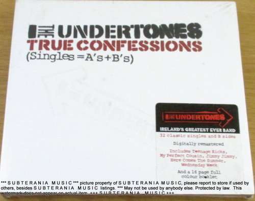 THE UNDERTONES True Confessions (SinglesAs+Bs) 2 X CD digipak