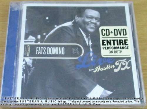 FATS DOMINO Live From Austin TX CD + DVD