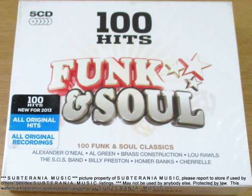 100 HITS FUNK and SOUL 5 CD BOX SEALED