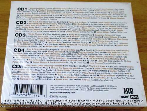 100 HITS FUNK and SOUL 5 CD BOX SEALED