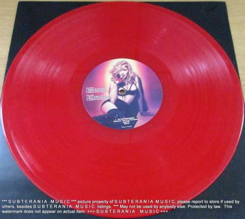 MADONNA Turn Up The Radio (Remixes)  RED VINYL Record