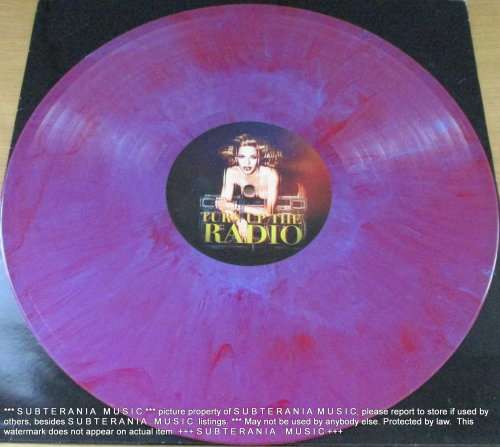 MADONNA Turn Up The Radio (Remixes) PURPLE VINYL Record