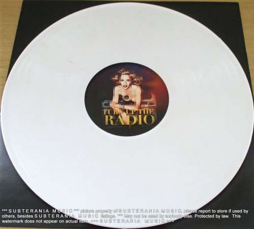 MADONNA Turn Up The Radio (Remixes) WHITE VINYL Record