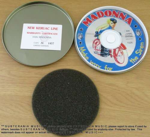 MADONNA Make Way For The Siren CD TIN BOX Ltd Edition