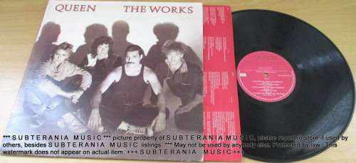 QUEEN The Works IMPORT VINYL RECORD