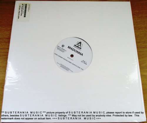 MADONNA GHV2 USA Promo Advance Only VINYL Record