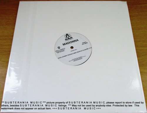 MADONNA GHV2 USA Promo Advance Only VINYL Record