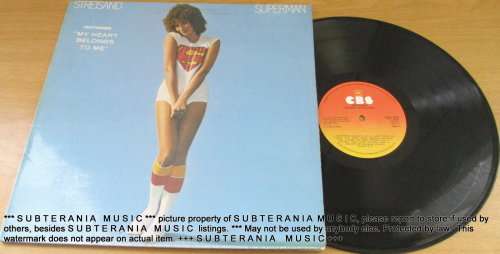BARBRA Superman VINYL RECORD