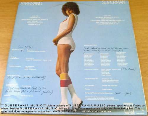 BARBRA Superman VINYL RECORD