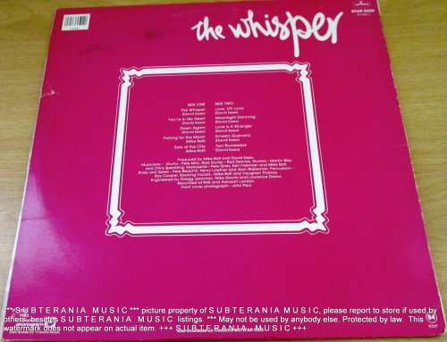 DAVID ESSEX The Whisper VINYL RECORD