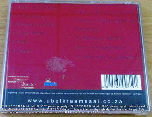 ABEL KRAAMSAAL  Sondevil  [Shelf G Box 20]
