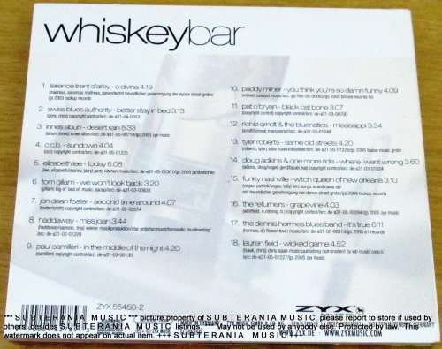 WHISKEY BAR  [Shelf G Box 20]