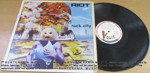 RIOT Rock City South African Vinyl LP