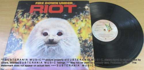 RIOT Fire Down Below  Cat. RKC6125 Vnyl LP