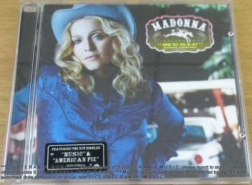MADONNA Music     [Shelf G Box 23]