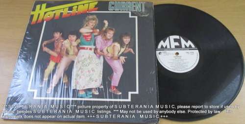 PJ POWERS and HOTLINE Current VINYL RECORD
