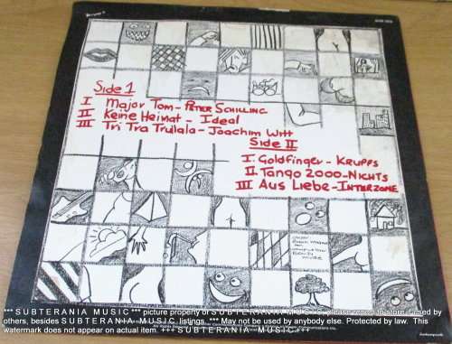 Various DEUTSCHE NEUE MUSIK RECORD features KRUPPS Peter Schilling