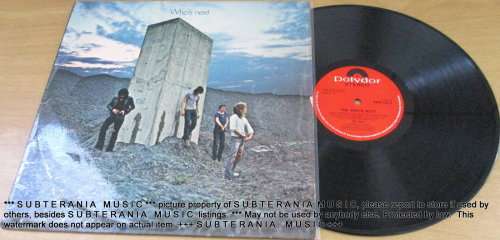 THE WHO Next VINYL RECORD