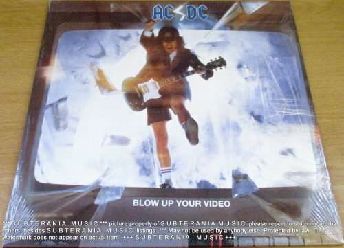 AC/DC Blow Up Your Video VINYL Record