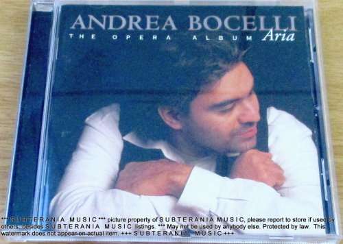 ANDREA BOCELLI The Opera Album ARIA  [Shelf G Box 23]