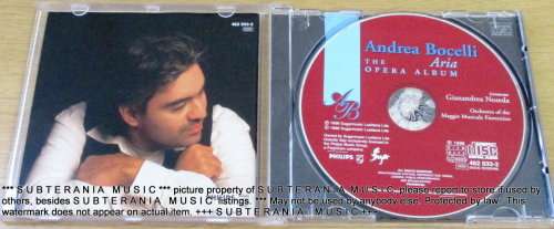ANDREA BOCELLI The Opera Album ARIA  [Shelf G Box 23]