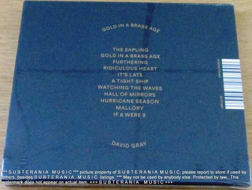 DAVID GRAY Gold In A Brass Age CD