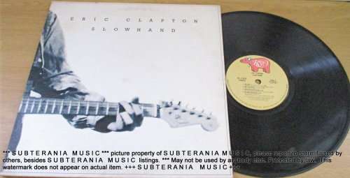 ERIC CLAPTON Slow Hand VINYL RECORD