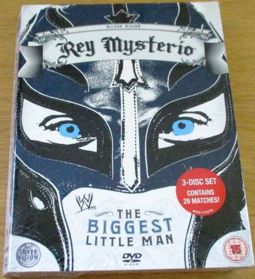 WWE Rey Mysterio The Biggest Little Man  3 X DVD  [sealed]