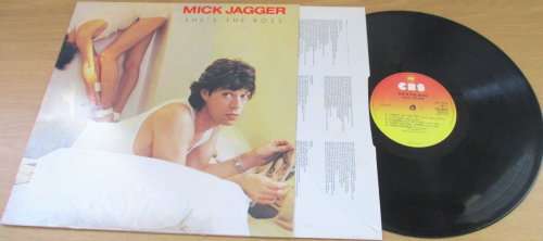 MICK JAGGER She`s The Boss UK Import VINYL RECORD