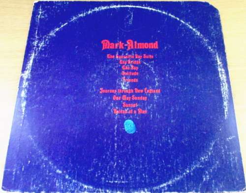 MARK ALMOND II VINYL RECORD