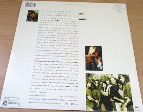 JOHN COUGAR MELLENCAMP Big Daddy VINYL RECORD