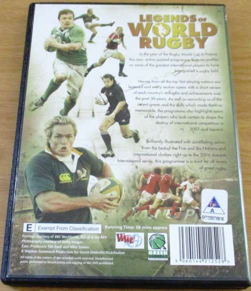 LEGENDS OF WORLD RUGBY