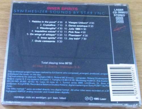 INNER SPIRITS synthesizer Sounds of Star Inc [SHELF G BOX 10]