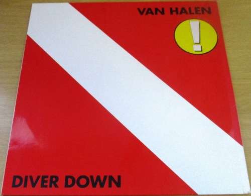 VAN HALEN Diver Down VINYL RECORD