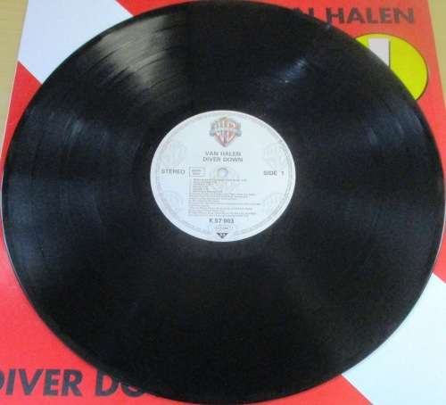 VAN HALEN Diver Down VINYL RECORD