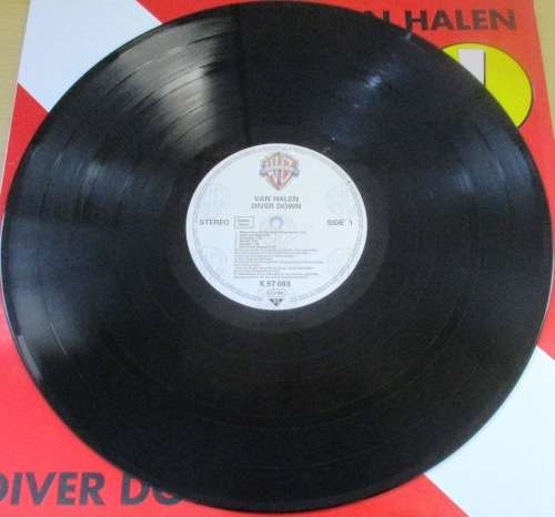 VAN HALEN Diver Down VINYL RECORD