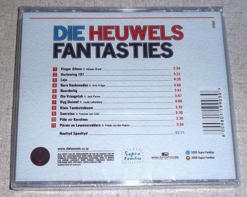 DIE HEUWELS FANTASTIES Debut 2009 SOUTH AFRICA Cat# SF003