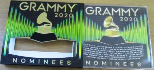 GRAMMY 2020 NOMINEES in Die Cut Slipcase South African CD Issue [Shelf Vx1]