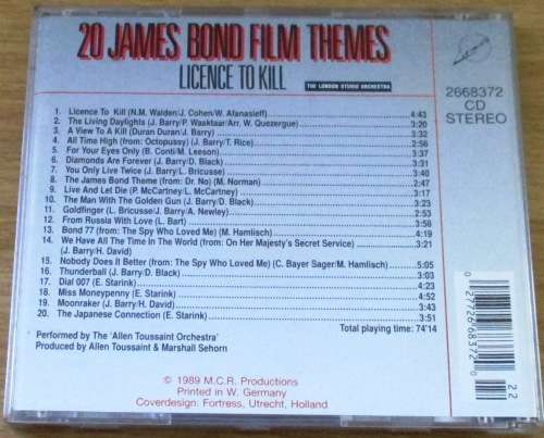 VARIOUS JAMES BOMB THEMES [shelf G x 1]