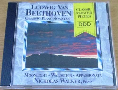 LUDWIG VAN BEETHOVEN Classic Piano Sonatas  [shelf G x 9]