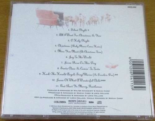 MARIAH CAREY Merry Christmas  [Shelf V x 3]
