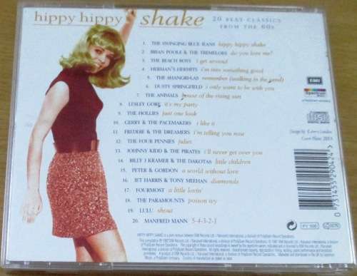 HIPPY HIPPY SHAKE 20 Beat Classics of the 60`s [Shelf G box 14]