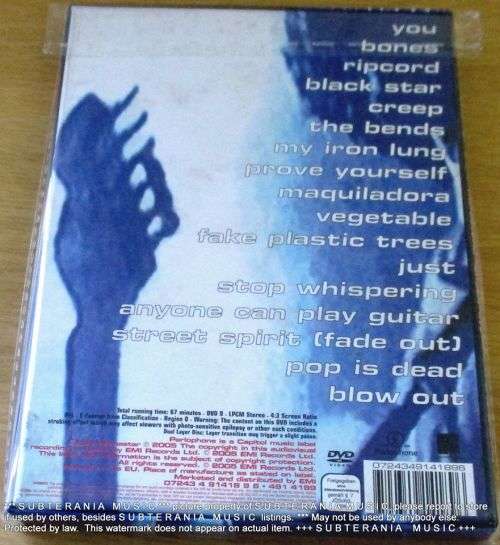 RADIOHEAD The Astoria London Live Clambox DVD