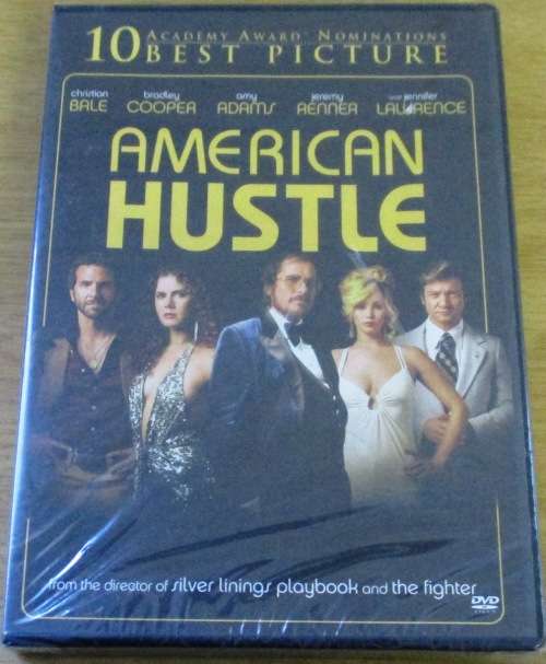 AMERICAN HUSTLE Christian Bale Bradley Cooper Amy Adams