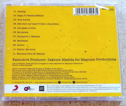 ZAKES BANTWINI The Fake Book & Real Book SOUTH AFRICA CD Cat# CDSTEP145