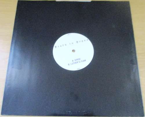 DEATH IN VEGAS Dirge 1999 European 12` Maxi Single Pressing Vinyl LP Record
