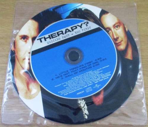 THERAPY? Suicide Pact - You First Ltd Edition Promo CD