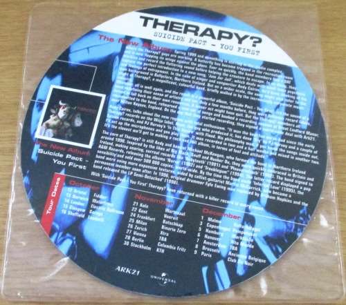 THERAPY? Suicide Pact - You First Ltd Edition Promo CD