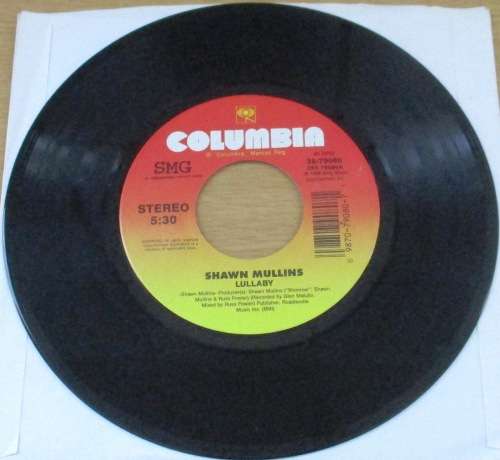 SHAWN MULLINS Lullaby 7` Single